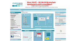Desktop Screenshot of maklerpro.com
